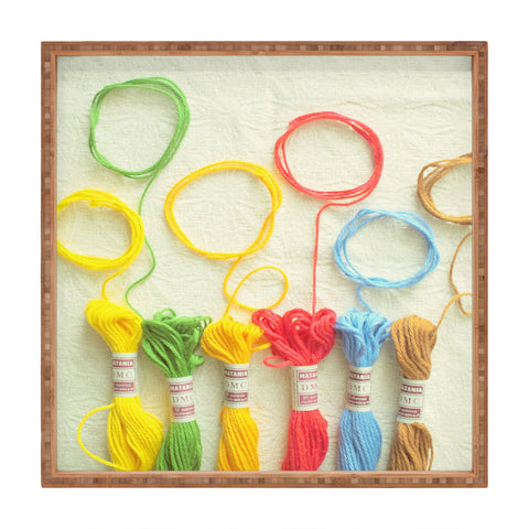 Happee Monkee Sew La Ti Do Square Tray