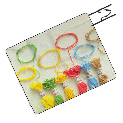 Happee Monkee Sew La Ti Do Picnic Blanket