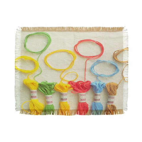 Happee Monkee Sew La Ti Do Throw Blanket