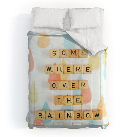 Happee Monkee Somewhere Over The Rainbow Comforter