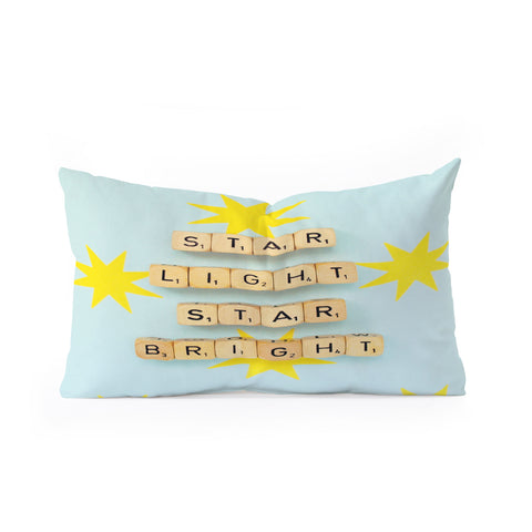 Happee Monkee Star Light Star Bright Oblong Throw Pillow