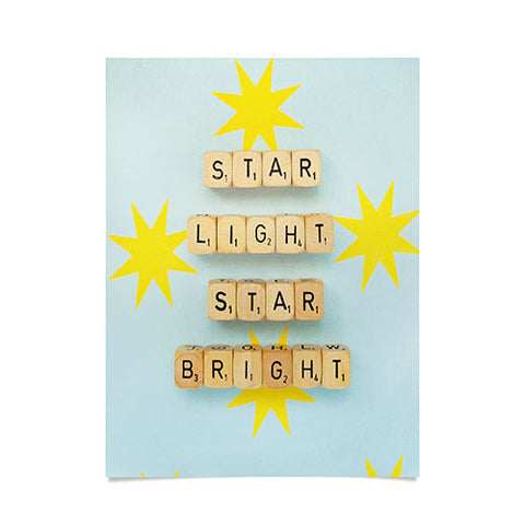 Happee Monkee Star Light Star Bright Poster