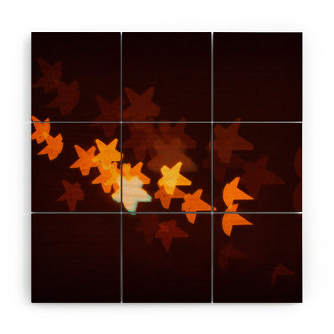 Happee Monkee Starry Starry Night Wood Wall Mural