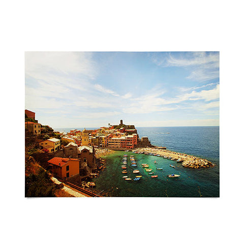 Happee Monkee Summer in Vernazza Poster