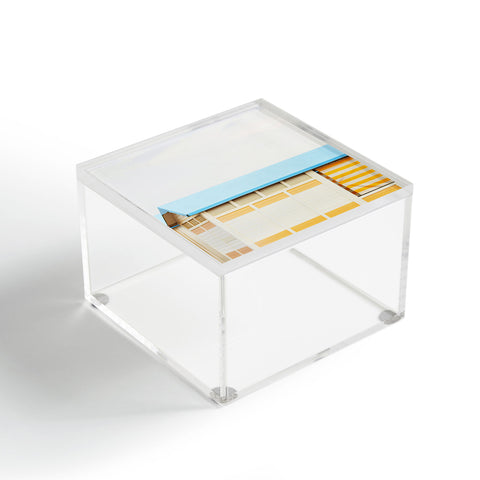 Happee Monkee Sunny Beach Huts Acrylic Box