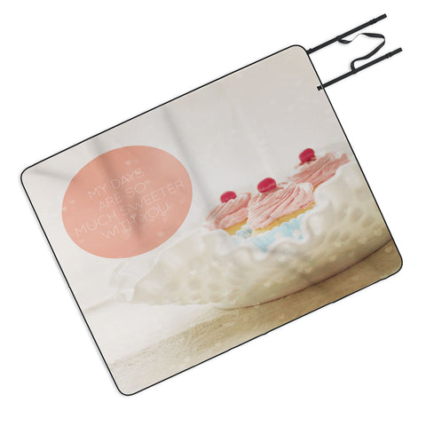 Happee Monkee Sweeter Days Picnic Blanket