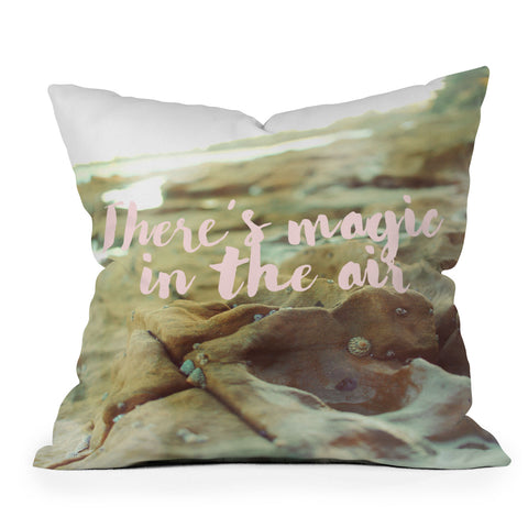 Happee Monkee There is Magic in the Air Throw Pillow