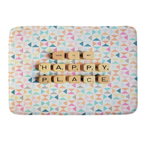 Happee Monkee This Is My Happy Place Memory Foam Bath Mat
