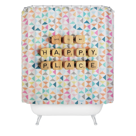 Happee Monkee This Is My Happy Place Shower Curtain