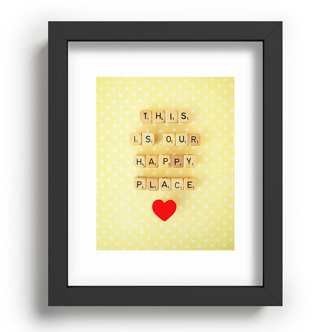 Happee Monkee This is Our Happy Place Recessed Framing Rectangle