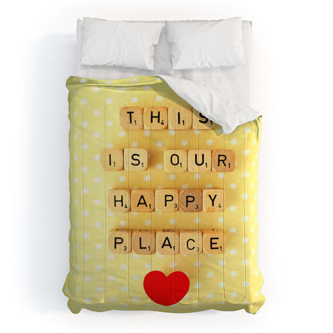 Happee Monkee This is Our Happy Place Comforter