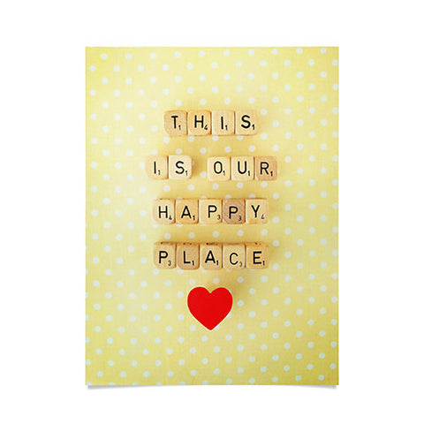 Happee Monkee This is Our Happy Place Poster