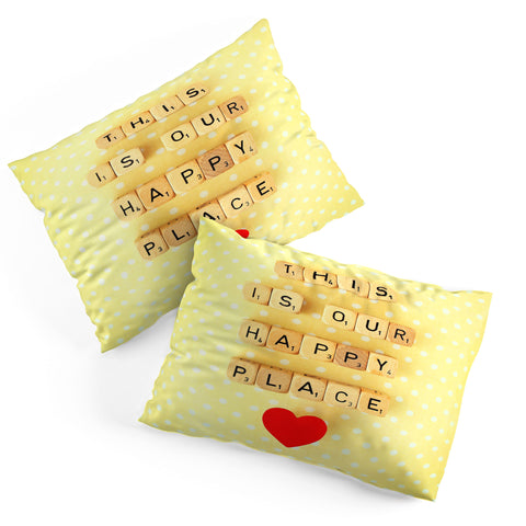 Happee Monkee This is Our Happy Place Pillow Shams