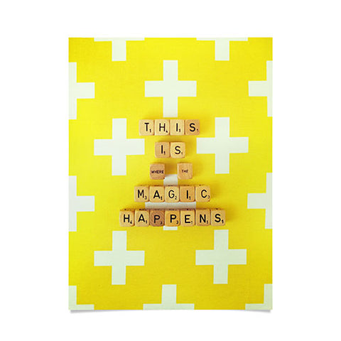 Happee Monkee This is Where The Magic Happens Poster