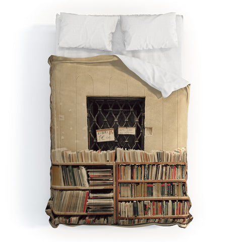 Happee Monkee Venice Bookstore Comforter