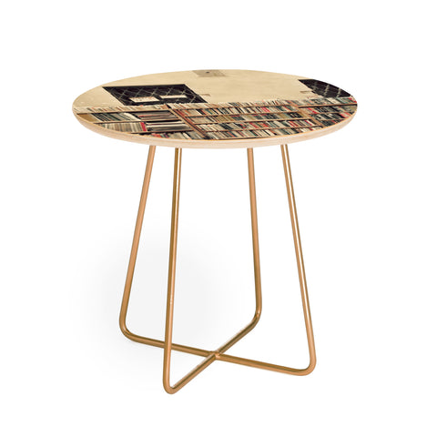 Happee Monkee Venice Bookstore Round Side Table