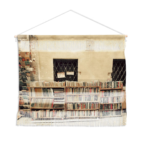 Happee Monkee Venice Bookstore Wall Hanging Landscape