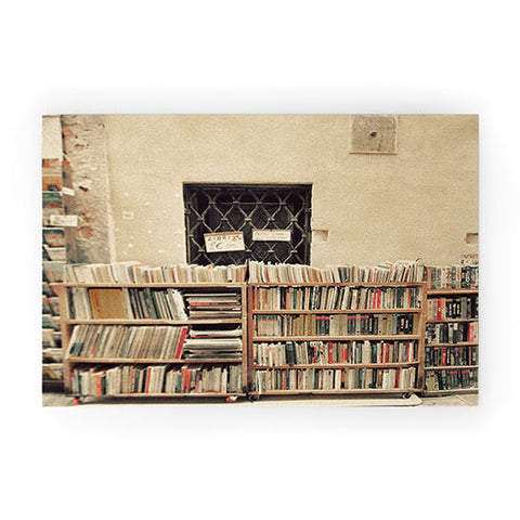 Happee Monkee Venice Bookstore Welcome Mat