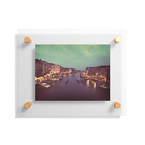 Happee Monkee Venice Night Floating Acrylic Print
