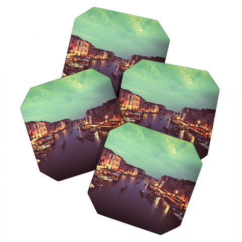 Happee Monkee Venice Night Coaster Set
