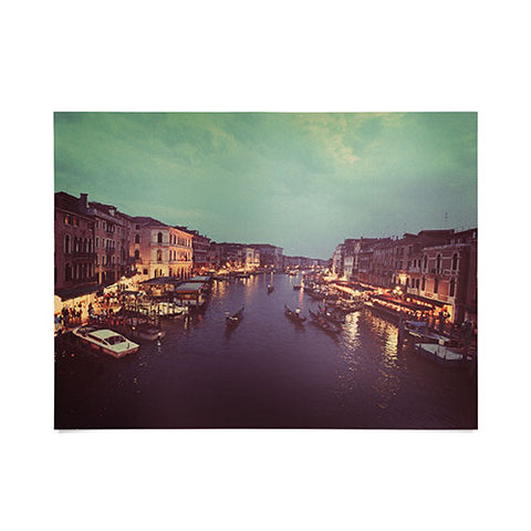 Happee Monkee Venice Night Poster