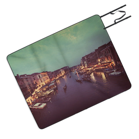 Happee Monkee Venice Night Picnic Blanket