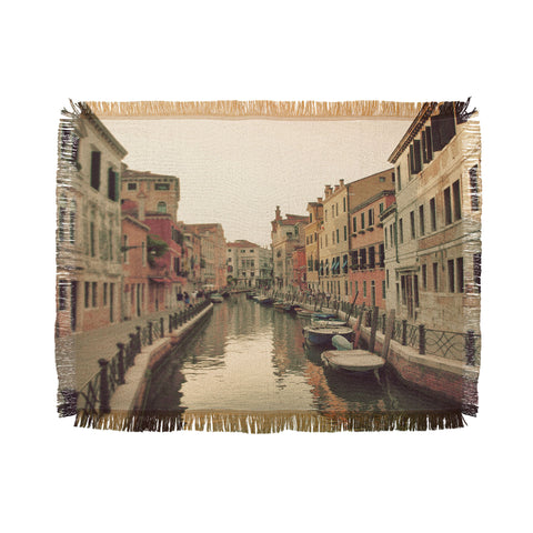 Happee Monkee Venice Waterways Throw Blanket