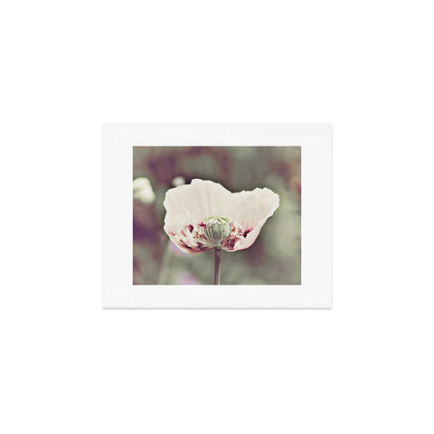 Happee Monkee Violet Poppy Art Print