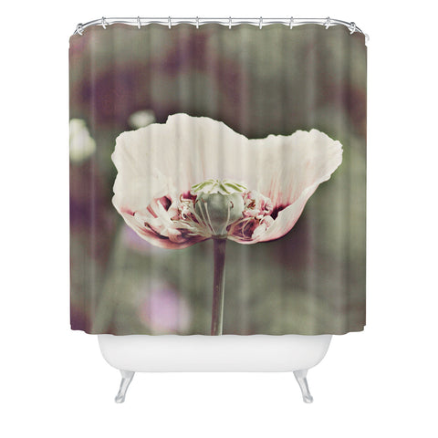 Happee Monkee Violet Poppy Shower Curtain