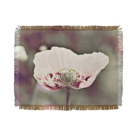 Happee Monkee Violet Poppy Throw Blanket