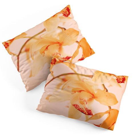 Happee Monkee Wild Orchids 2 Pillow Shams