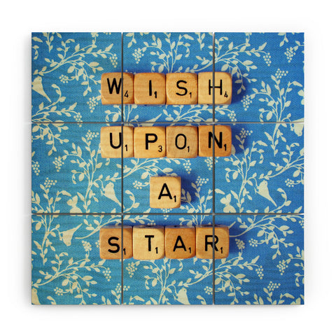 Happee Monkee Wish Upon A Star 1 Wood Wall Mural