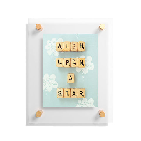 Happee Monkee Wish Upon A Star 2 Floating Acrylic Print