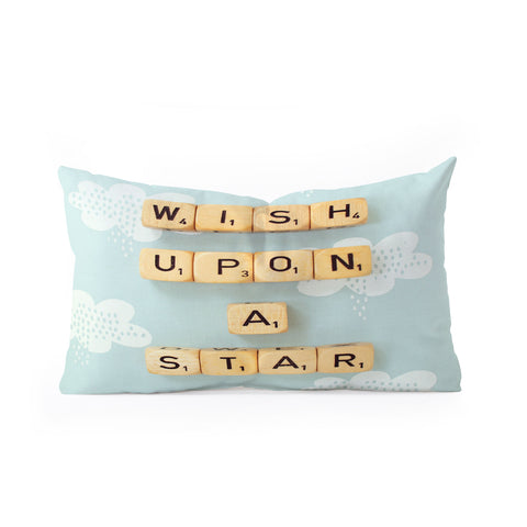 Happee Monkee Wish Upon A Star 2 Oblong Throw Pillow