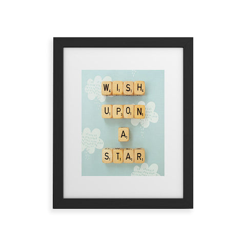 Happee Monkee Wish Upon A Star 2 Framed Art Print