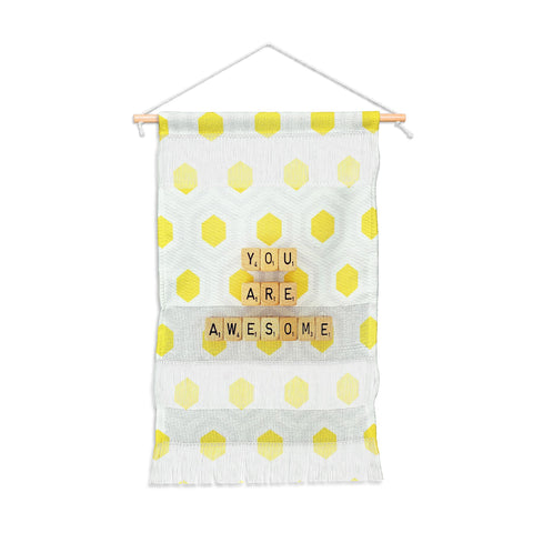 Happee Monkee You Are Awesome Wall Hanging Portrait