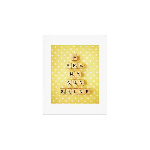 Happee Monkee You Are My Sunshine Art Print