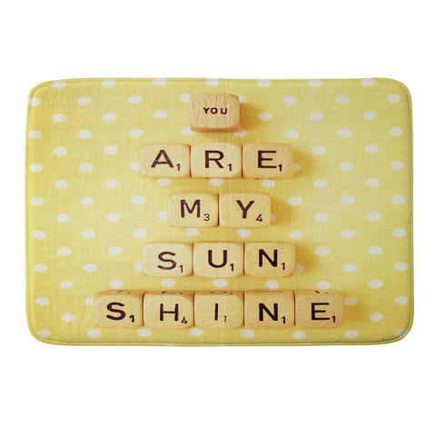 Happee Monkee You Are My Sunshine Memory Foam Bath Mat