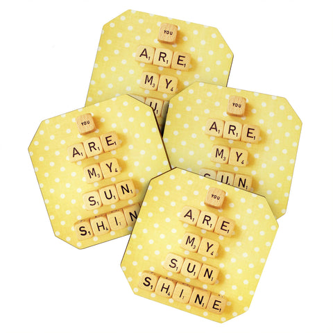 Happee Monkee You Are My Sunshine Coaster Set