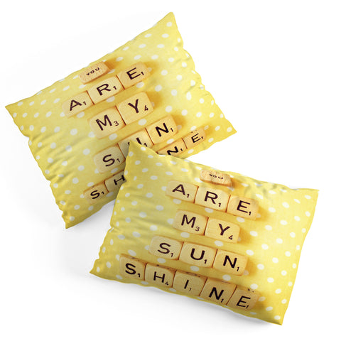 Happee Monkee You Are My Sunshine Pillow Shams