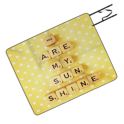 Happee Monkee You Are My Sunshine Picnic Blanket