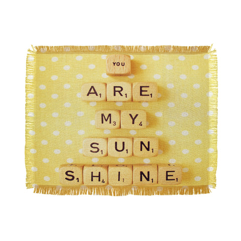 Happee Monkee You Are My Sunshine Throw Blanket