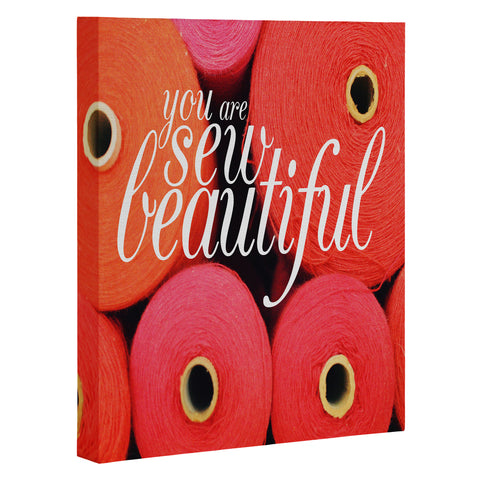 Happee Monkee You Are Sew Beautiful Art Canvas