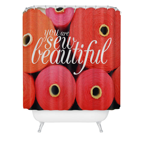 Happee Monkee You Are Sew Beautiful Shower Curtain
