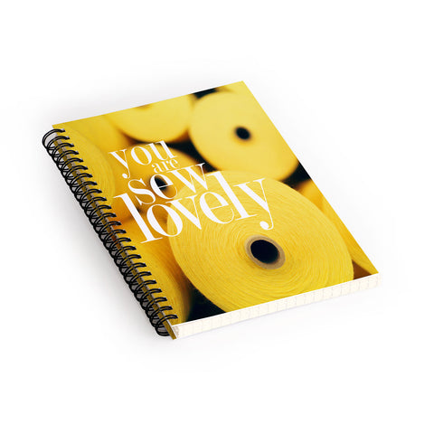 Happee Monkee You Are Sew Lovely Spiral Notebook