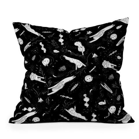 Happyminders Creature Pattern Throw Pillow