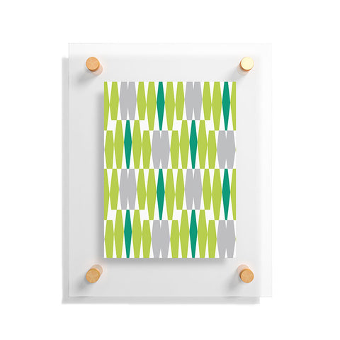 Heather Dutton Abacus Emerald Floating Acrylic Print