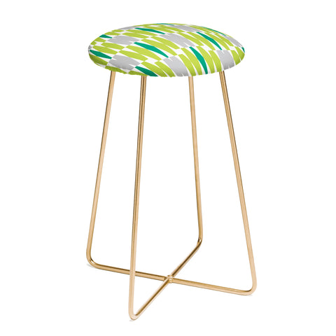 Heather Dutton Abacus Emerald Counter Stool