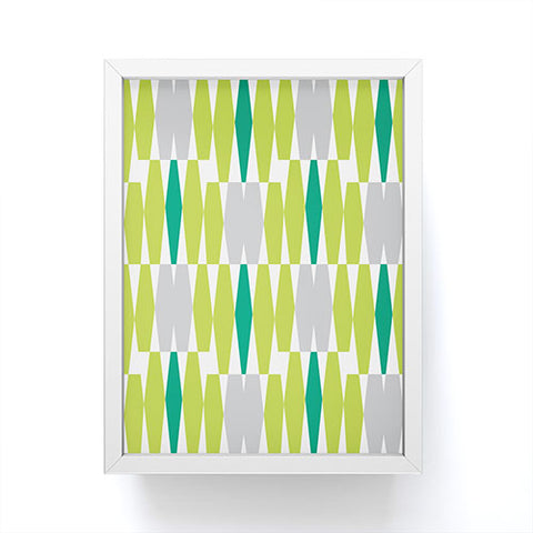 Heather Dutton Abacus Emerald Framed Mini Art Print