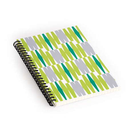 Heather Dutton Abacus Emerald Spiral Notebook
